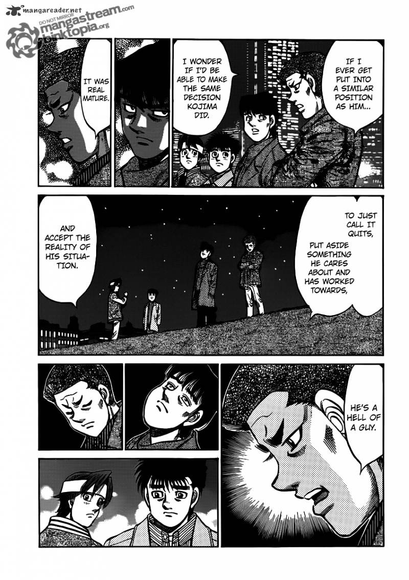 Hajime no Ippo: Fighting Spirit, Chapter 946 image 14